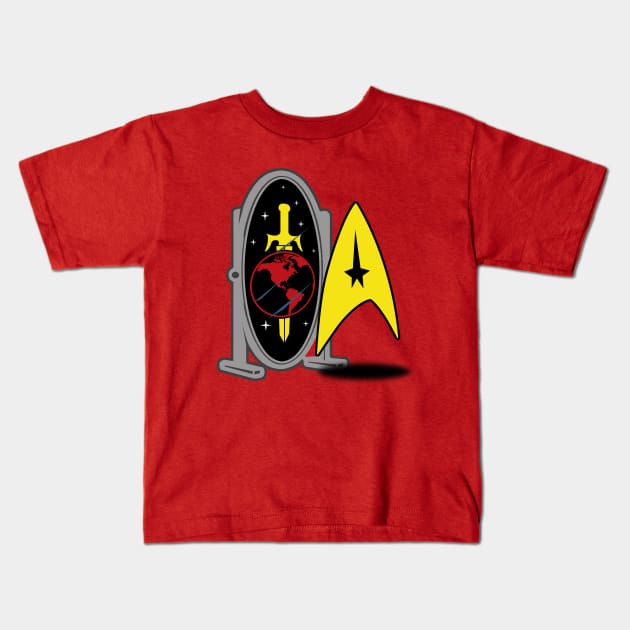 The Mirror Universe Kids T-Shirt by PopCultureShirts